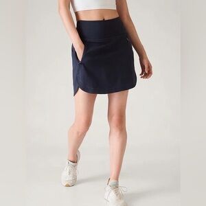 BLACK Athleta fairway golf skort 16” women’s size 3X pockets athletic activewear